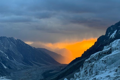 Azərbaycanlı alpinistin yeddinci fəthi - FOTO