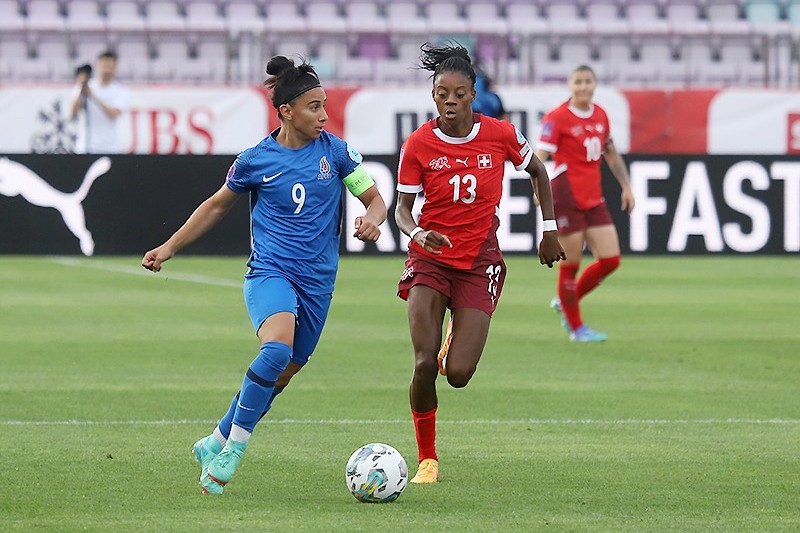 Три гола в матче Швейцария - Азербайджан - ВИДЕО