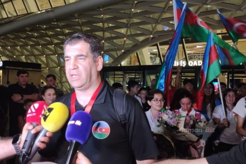 Avropa çempionları vətənə qayıdıblar – FOTO - VİDEO