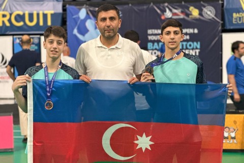 Azərbaycan badmintonçularından 2 medal - FOTO