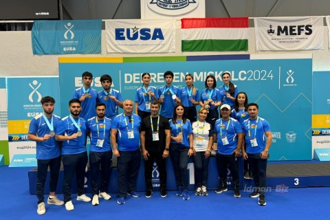 Karateçilərimizdən Avropa Universitet Oyunlarında növbəti uğur – 1 dəst medal - FOTO