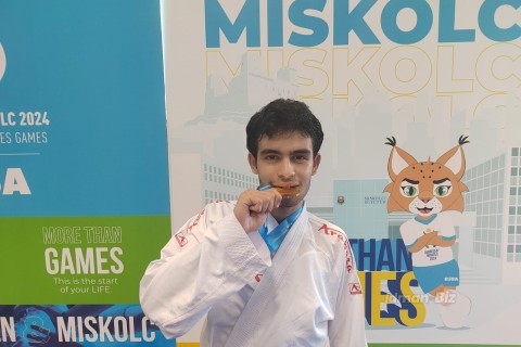 European Universities Games: Farid Savadov collects gold medal - PHOTO