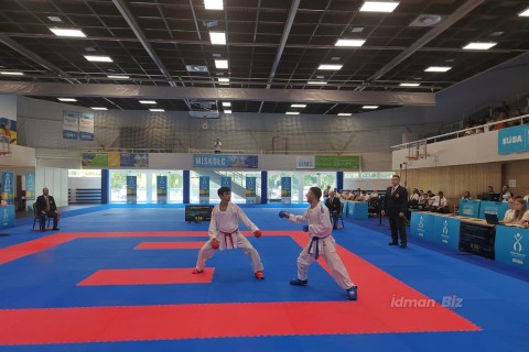 European Universities Games: Another success of Azerbaijani karatekas - 1 set of medals - PHOTO