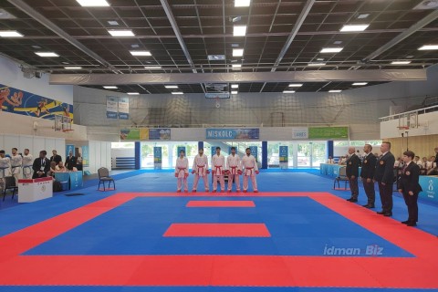 European Universities Games: Another success of Azerbaijani karatekas - 1 set of medals - PHOTO