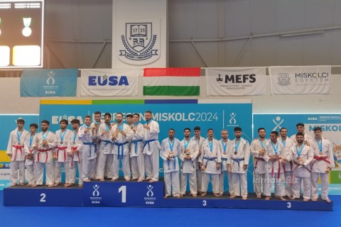 Karateçilərimizdən Avropa Universitet Oyunlarında növbəti uğur – 1 dəst medal - FOTO