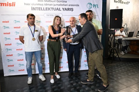 PFL-dən  Milli Mətbuat Gününə həsr olunmuş intellektual yarış - FOTO