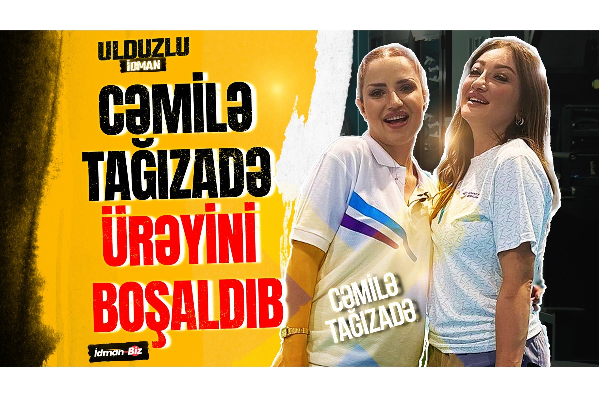 Jamila Taghizade celebrates her birthday by playing badminton - Exclusively on Idman.Biz TV - VIDEO
