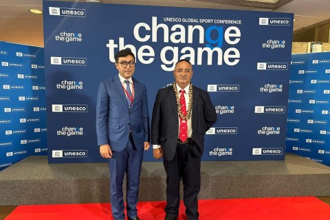 Farid Gayibov at the "Change the Game" Ministerial Forum - PHOTO
