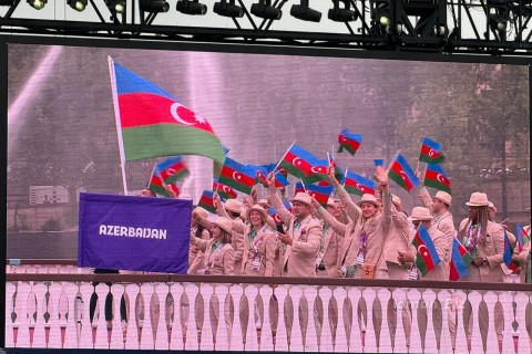 Azerbaijan pass the parade in Olympics - VIDEO - PHOTO