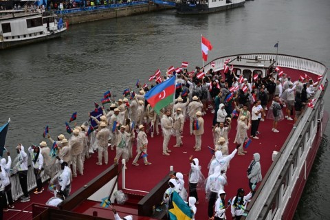 Azerbaijan pass the parade in Olympics - VIDEO - PHOTO
