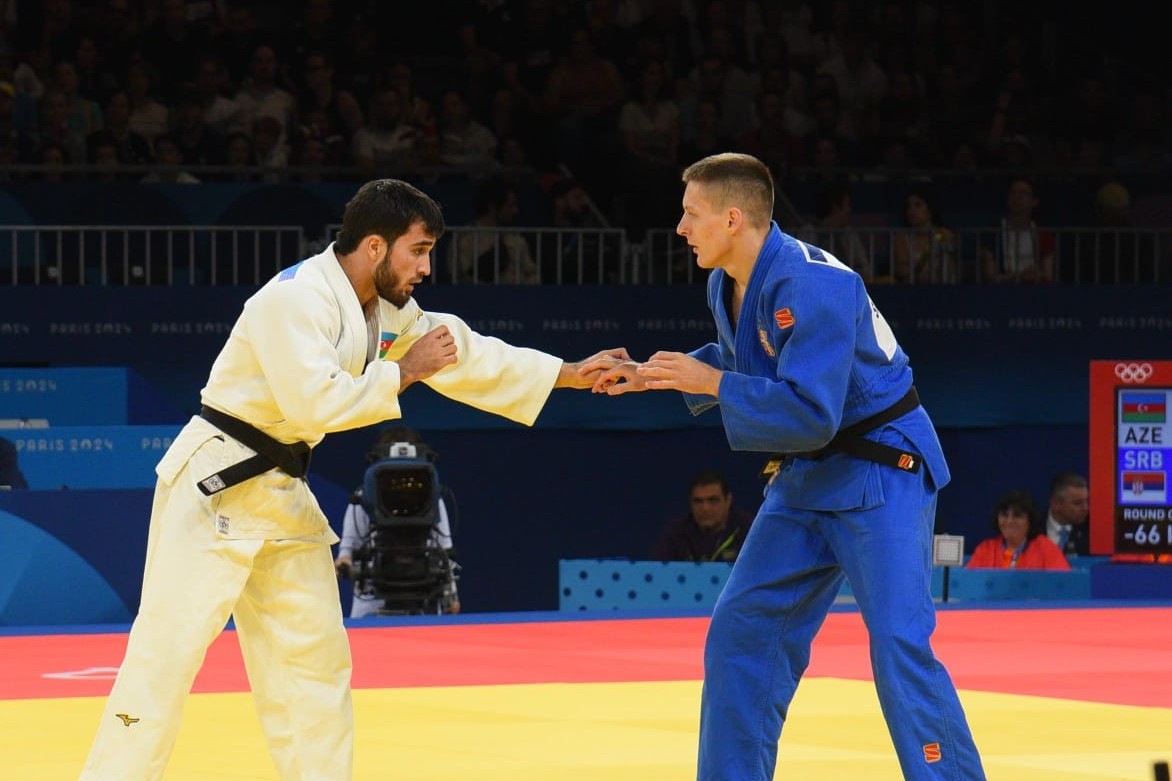 Paris 2024: 2 of Azerbaijani judokas finished their performances - PHOTO