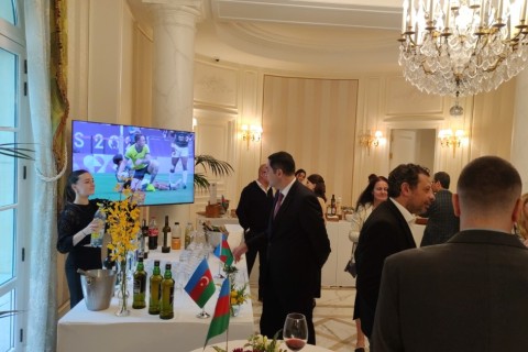 Azerbaijan Olympic House was opened in Paris - PHOTO
