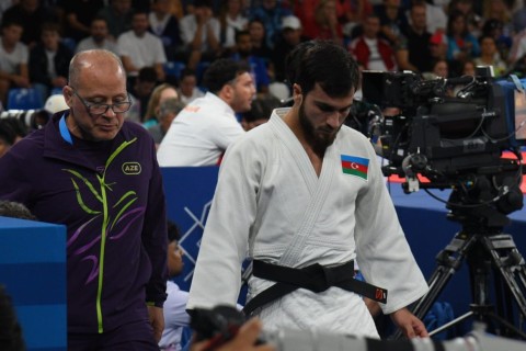 Paris 2024: 2 of Azerbaijani judokas finished their performances - PHOTO