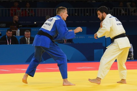 Paris 2024: 2 of Azerbaijani judokas finished their performances - PHOTO