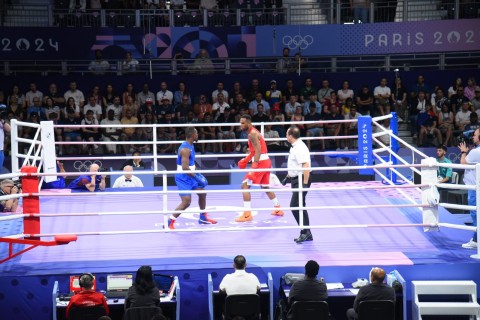 Dominqes ikiqat Olimpiya çempionunu məğlub edib - FOTO