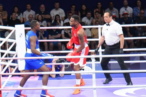 Dominqes ikiqat Olimpiya çempionunu məğlub edib - FOTO