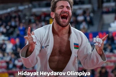 First Vice-President Mehriban Aliyeva shared post on Hidayat Heydarov's Olympic victory - VIDEO - PHOTO