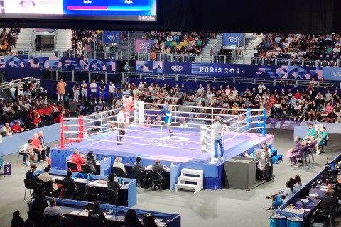 Paris-2024: Malik Həsənov gürcüstanlı boksçuya məğlub olub