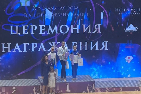 Гимнастки выиграли четыре медали в Минске - ФОТО