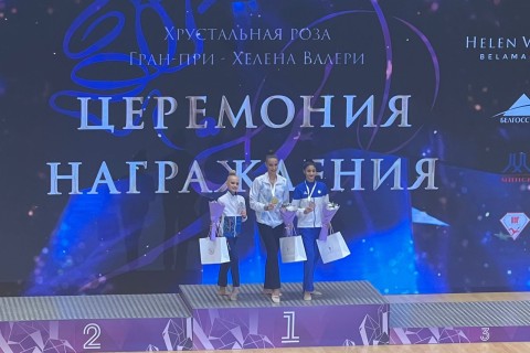 Гимнастки выиграли четыре медали в Минске - ФОТО