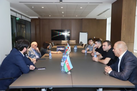 Olimpiadada iştirak edəcək komanda ilə GÖRÜŞ - FOTO