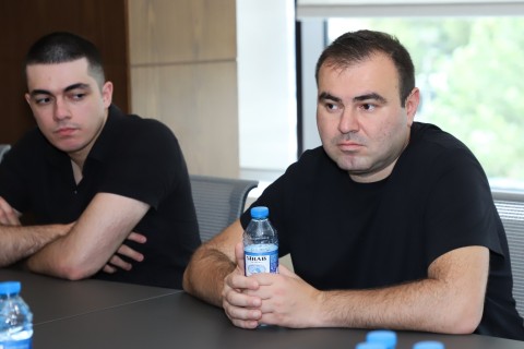MEETING with the team to participate in 45th Chess Olympiad 2024 - PHOTO