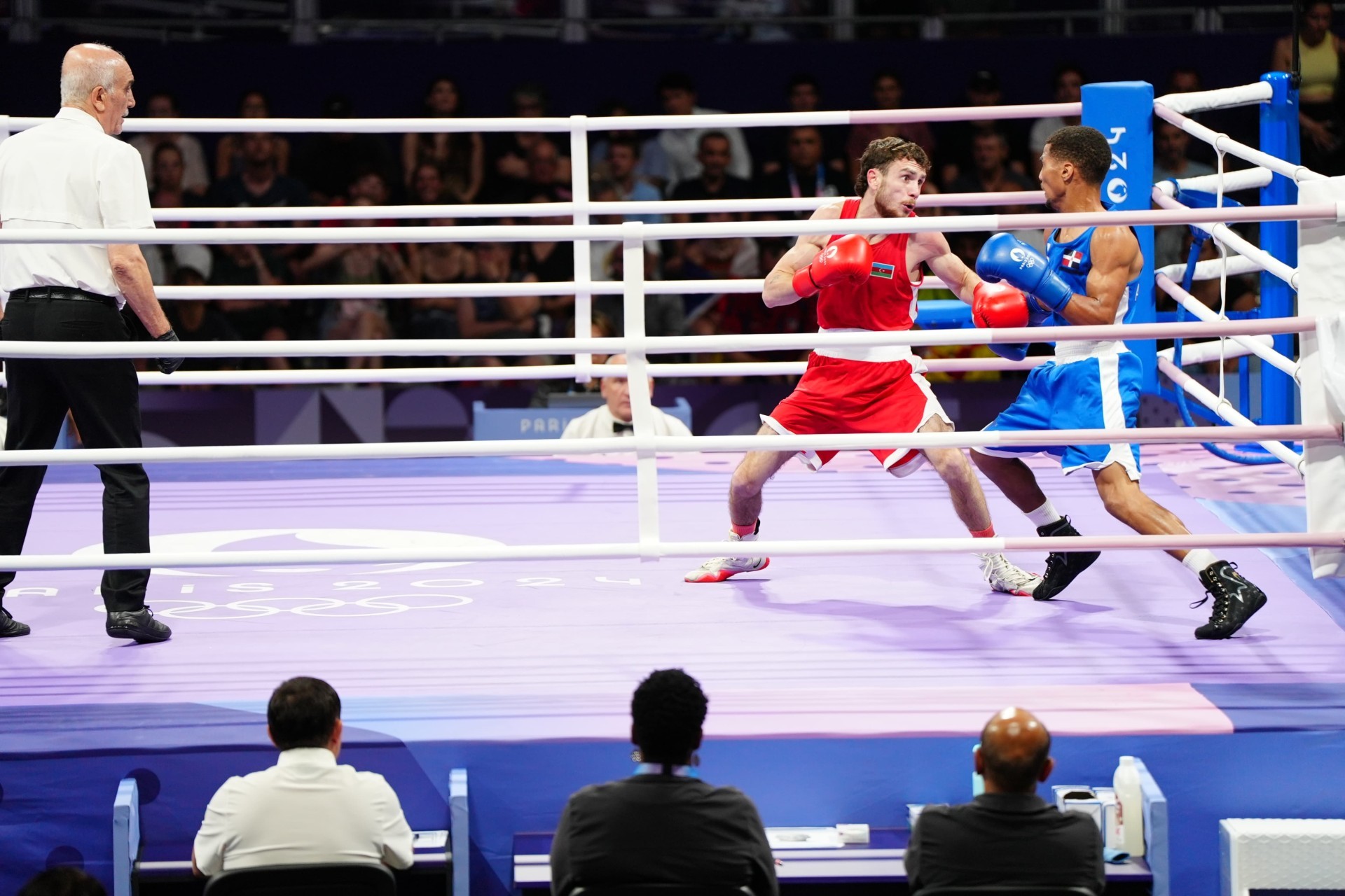 Paris 2024: Nijat Huseynov’s debut bout - PHOTO