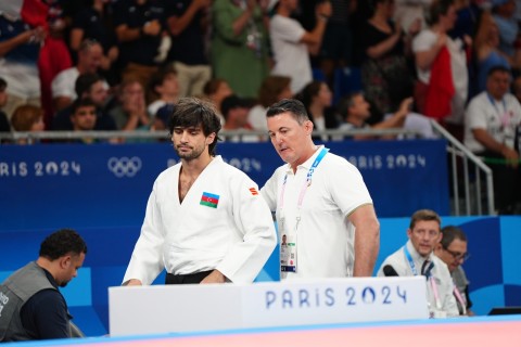 Paris-2024: Cüdoçumuz mübarizəni dayandırıb - FOTO - VİDEO
