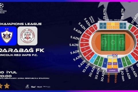 “Qarabağ”ın oyununa satılan bilet sayı açıqlanıb