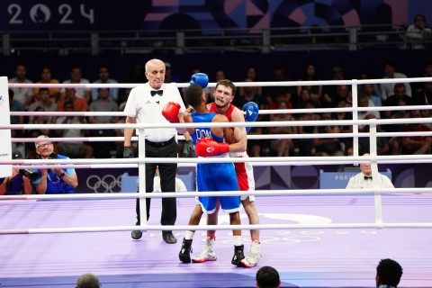 Paris 2024: Nijat Huseynov’s debut bout - PHOTO