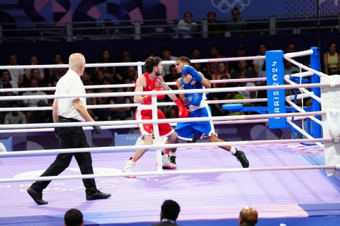Paris 2024: Nijat Huseynov’s debut bout - PHOTO