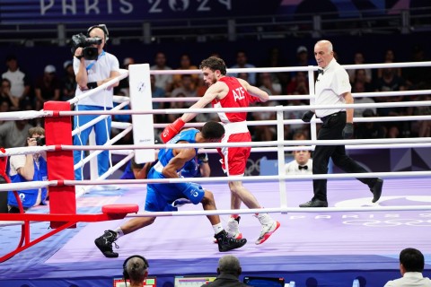 Paris 2024: Nijat Huseynov’s debut bout - PHOTO