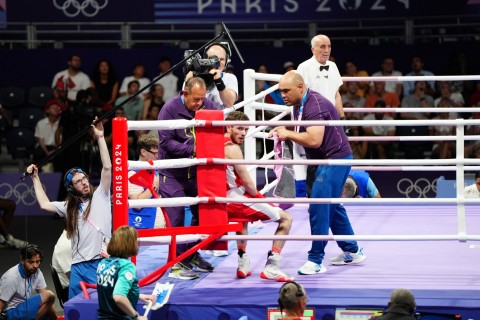 Paris 2024: Nijat Huseynov’s debut bout - PHOTO
