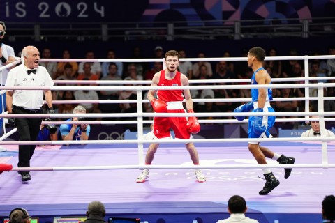 Paris 2024: Nijat Huseynov’s debut bout - PHOTO
