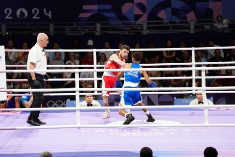 Paris 2024: Nijat Huseynov’s debut bout - PHOTO