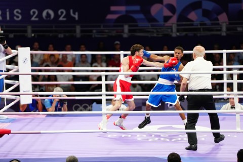 Paris 2024: Nijat Huseynov’s debut bout - PHOTO