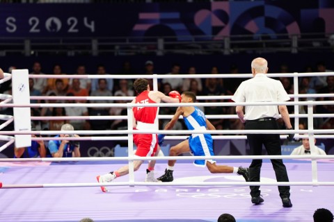 Paris 2024: Nijat Huseynov’s debut bout - PHOTO