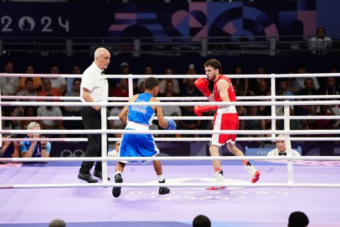 Paris 2024: Nijat Huseynov’s debut bout - PHOTO