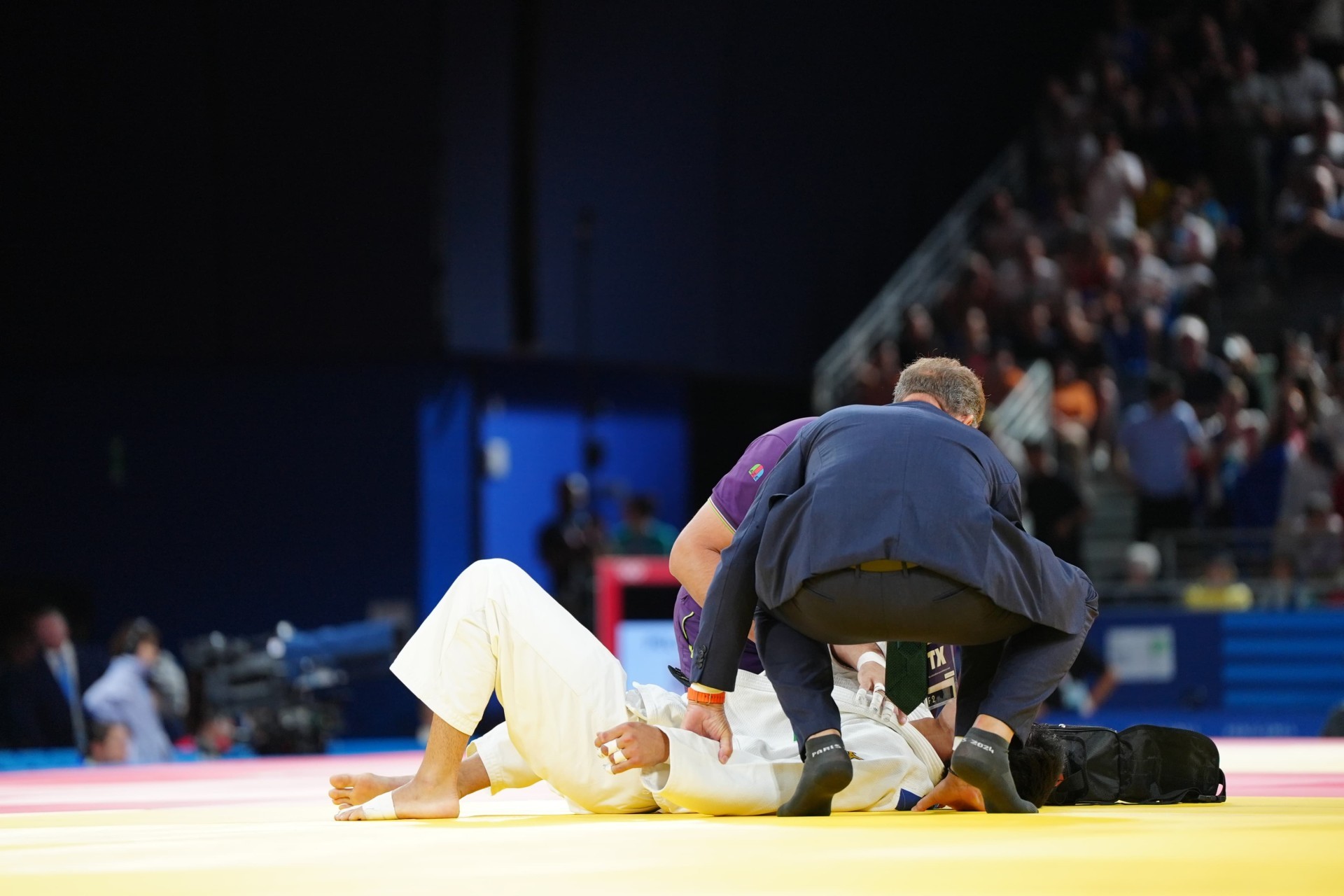 Eljan Hajiyev taken to hospital in Paris