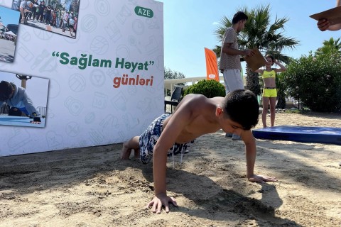 Bakıda “Sağlam həyat” kütləvi idman tədbiri keçirilib - FOTO
