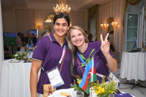Azerbaijan Olympic House hosts meeting with athletes - PHOTO