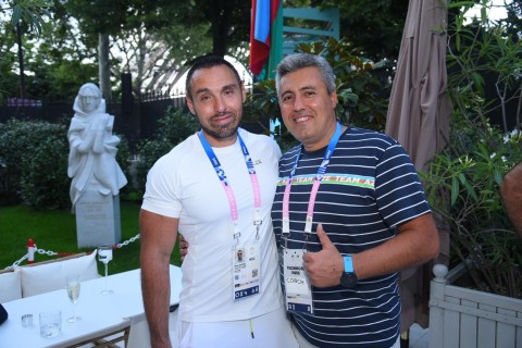 Azerbaijan Olympic House hosts meeting with athletes - PHOTO
