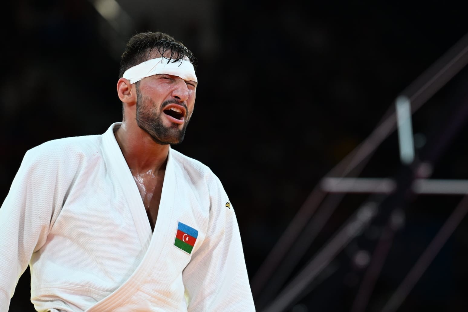 Париж-2024: В честь чемпионства Зелима Коцоева прозвучал Государственный гимн Азербайджана