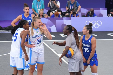 Paris-2024: Millimiz Fransaya məğlub olub - FOTO - VİDEO