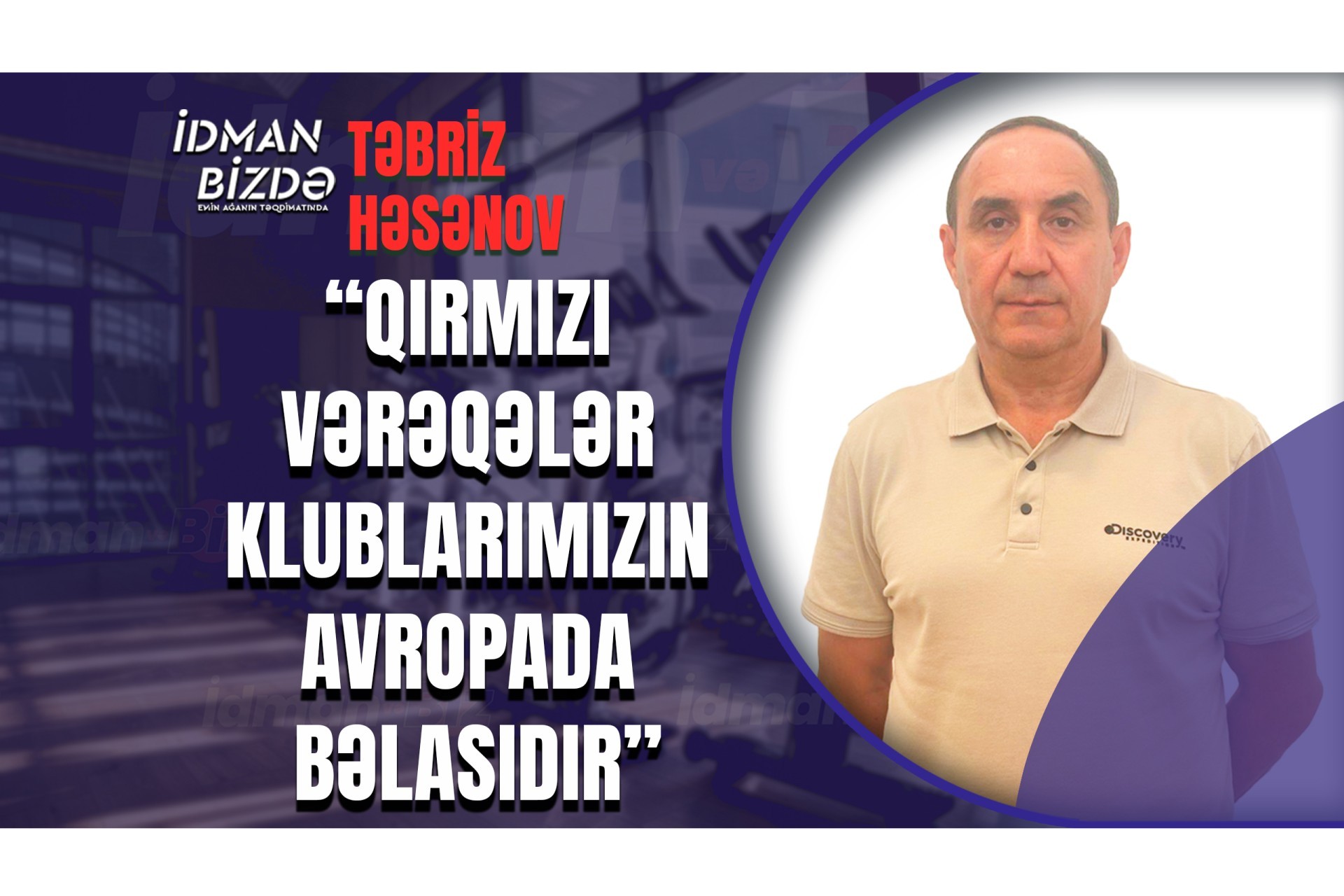 Tabriz Hasanov: "Sabah did not play cowardly against Maccabi" - PHOTO - VIDEO