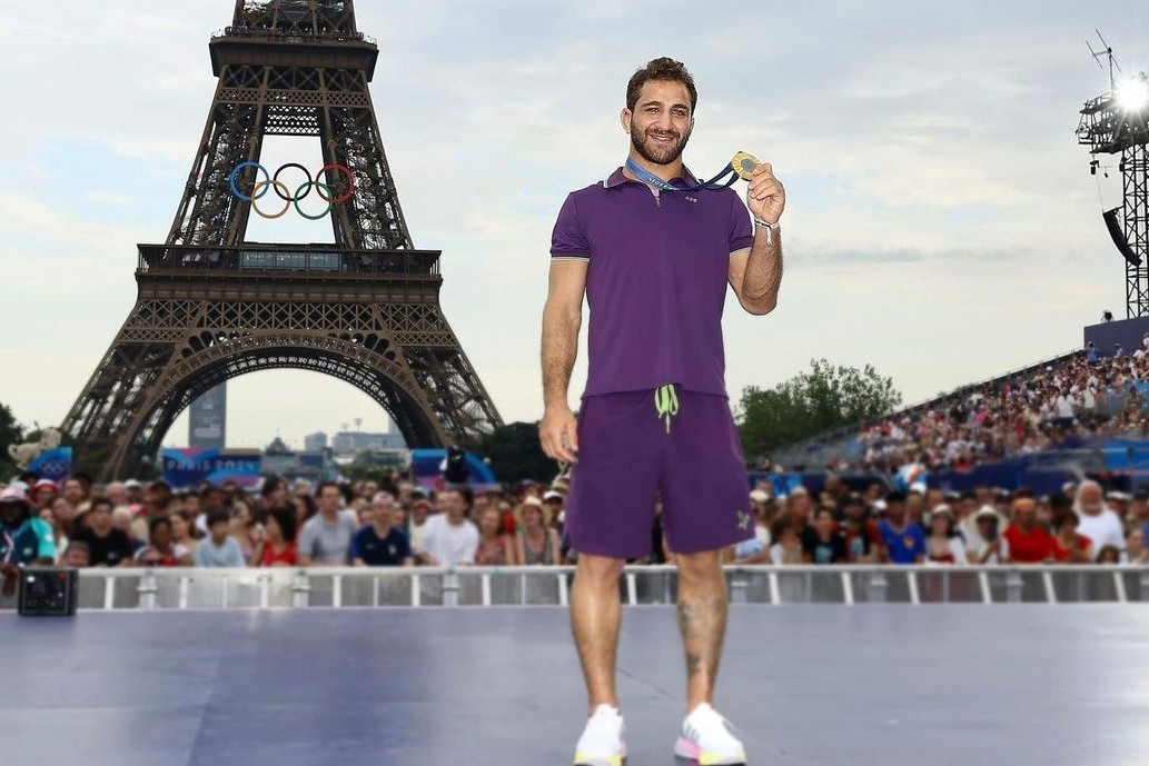 Хидаят Гейдаров: "Было особенным чувствовать поддержку толпы под Эйфелевой башней" - ФОТО