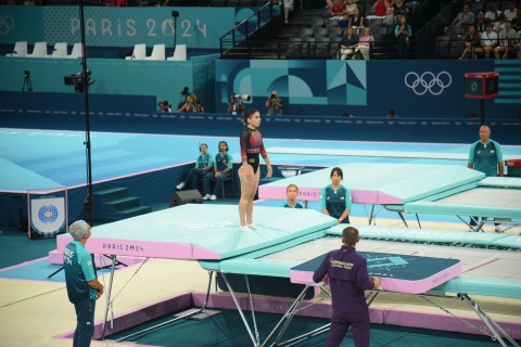 Paris-2024: Selcan Maqsudova 10-cu yeri tutub - FOTO - VİDEO