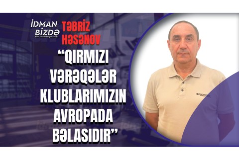 Tabriz Hasanov: "Sabah did not play cowardly against Maccabi" - PHOTO - VIDEO