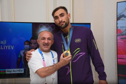 Olympic House hosts meeting on victory Azerbaijani athletes' Olympic victory- PHOTO - VIDEO