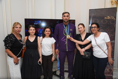 Olympic House hosts meeting on victory Azerbaijani athletes' Olympic victory- PHOTO - VIDEO